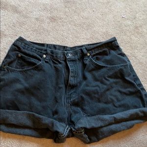 Vintage Wrangler jean shorts